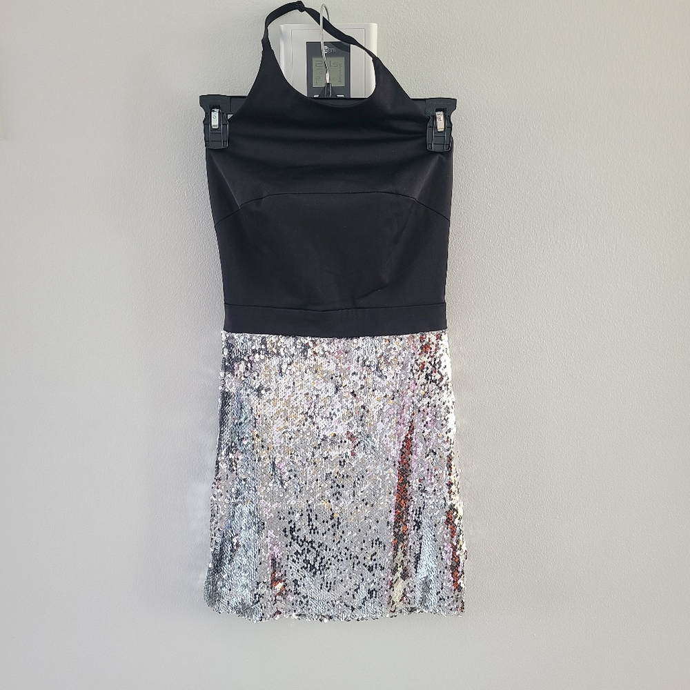 Nasty Gal backless mini dress .